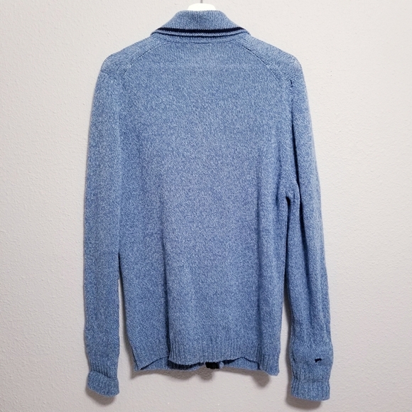 Vintage 50's 60's Grandpa Core Mr. Roger's Shetland wool sweater - Picture 6 of 9